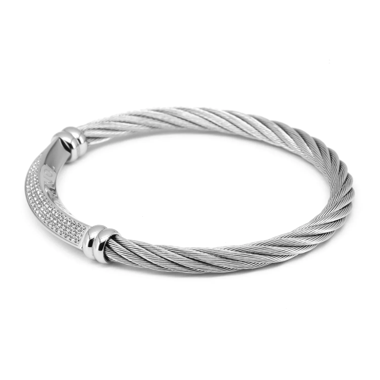 Cable Signature Better Half Bangle - Image 26