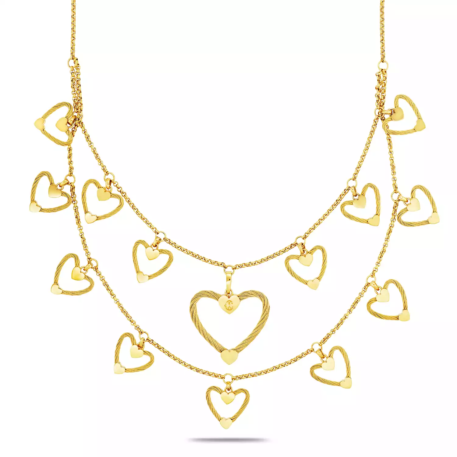Cable Signature Passion Necklace 15 Pendants