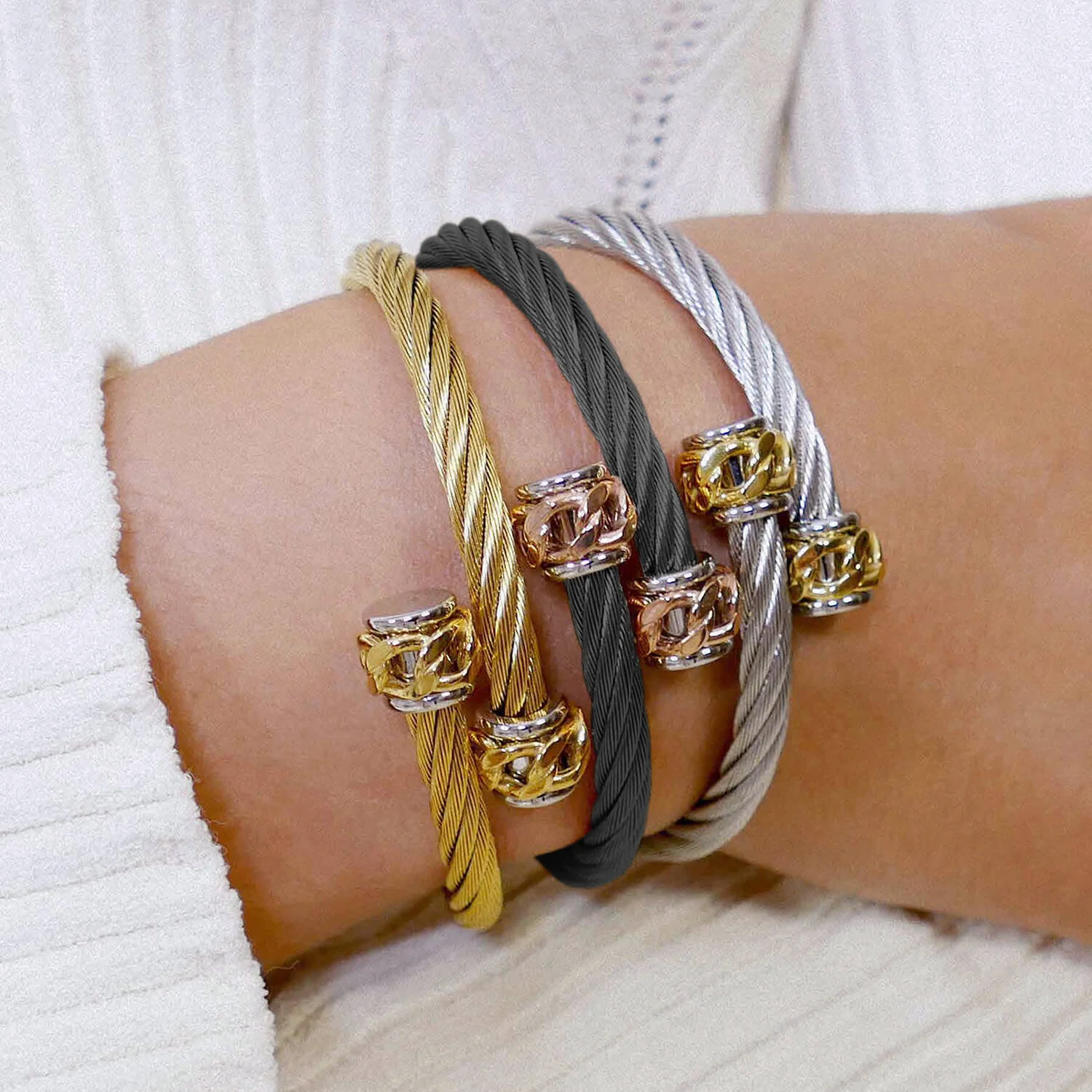 Celtic® Chainette Bangles - Image 5