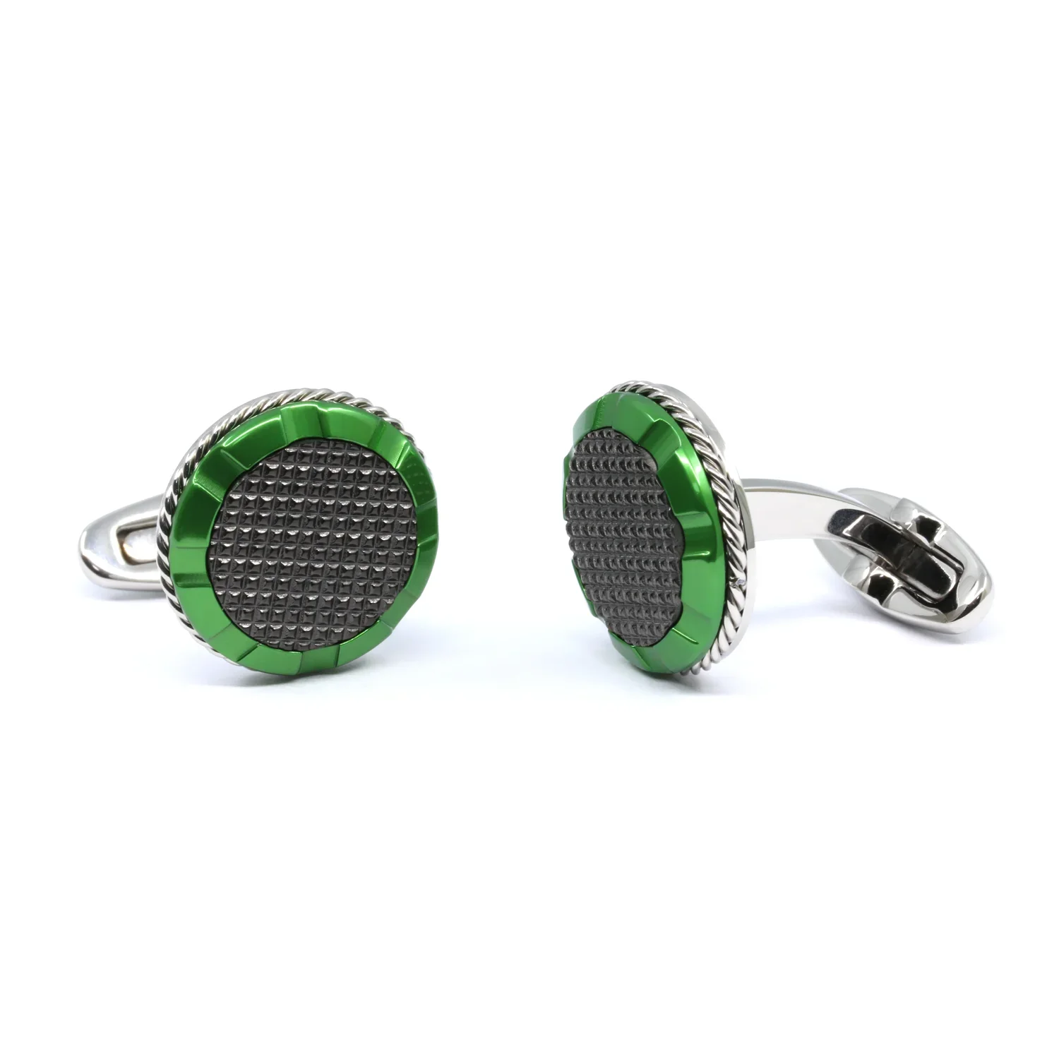 Celtic® Clous de Paris Cufflinks - Image 3