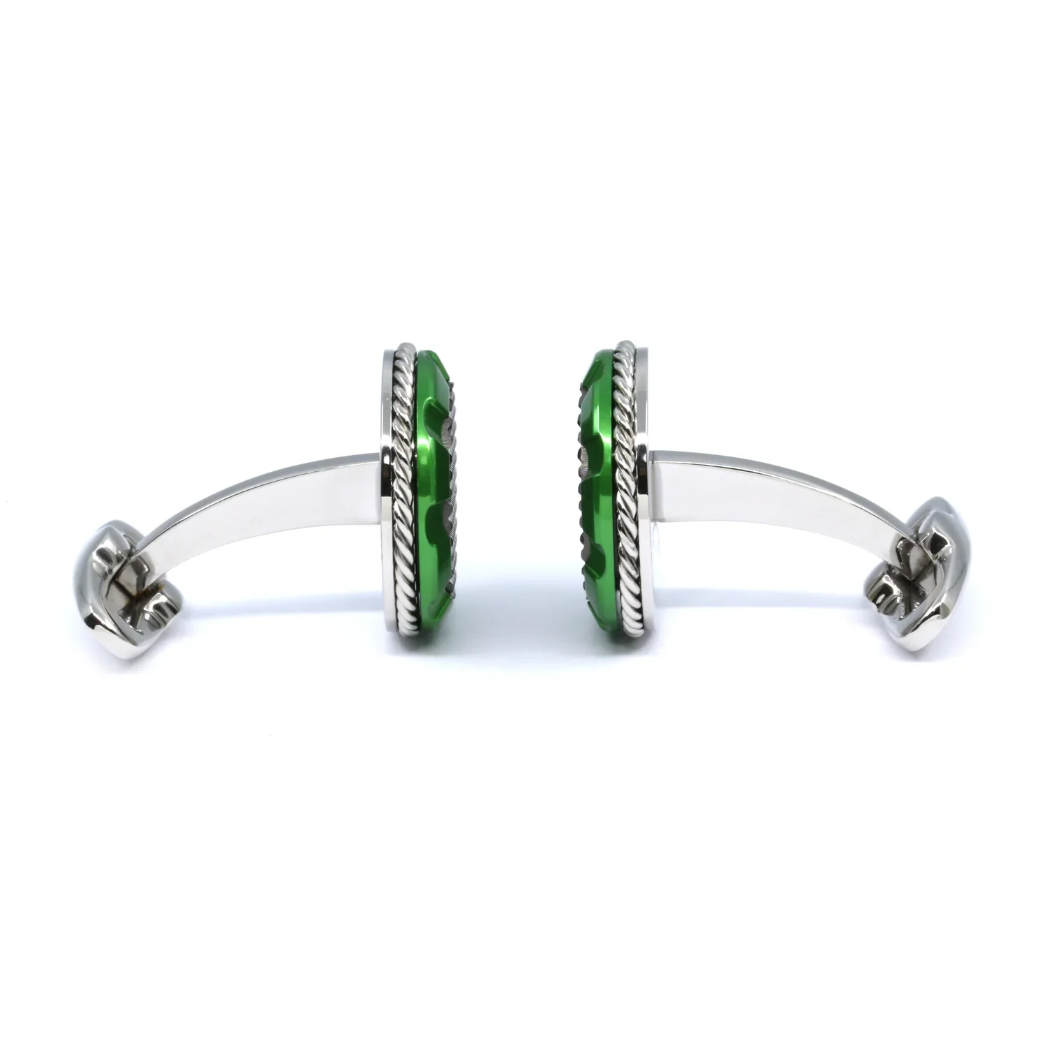 Celtic® Clous de Paris Cufflinks - Image 5