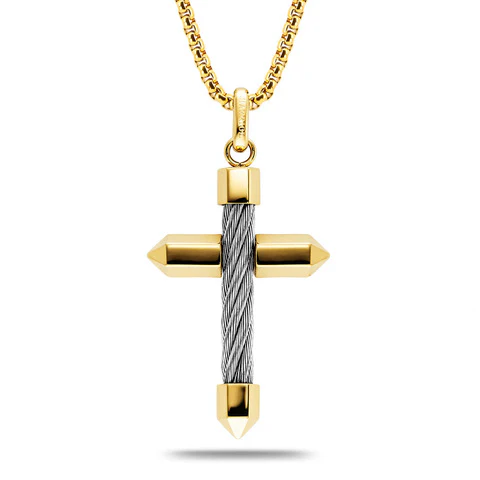 Celtic® Cross Necklace Big Pendant - Image 8