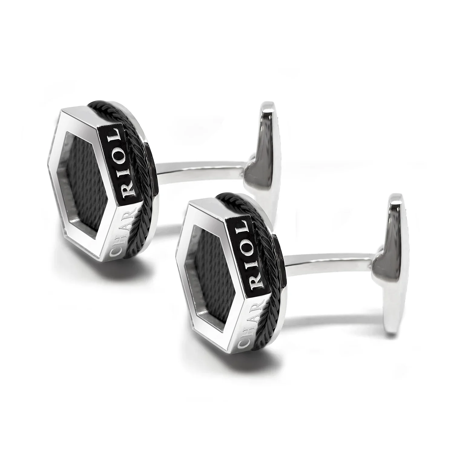 Celtic® Hex Cufflinks - Image 2