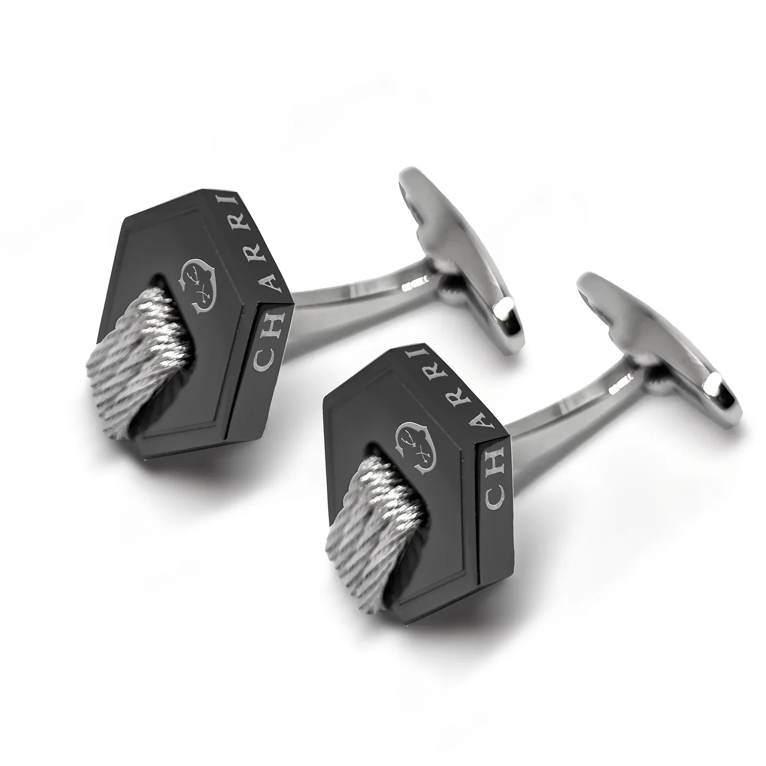 Celtic® Hex Logo Cufflinks - Image 2