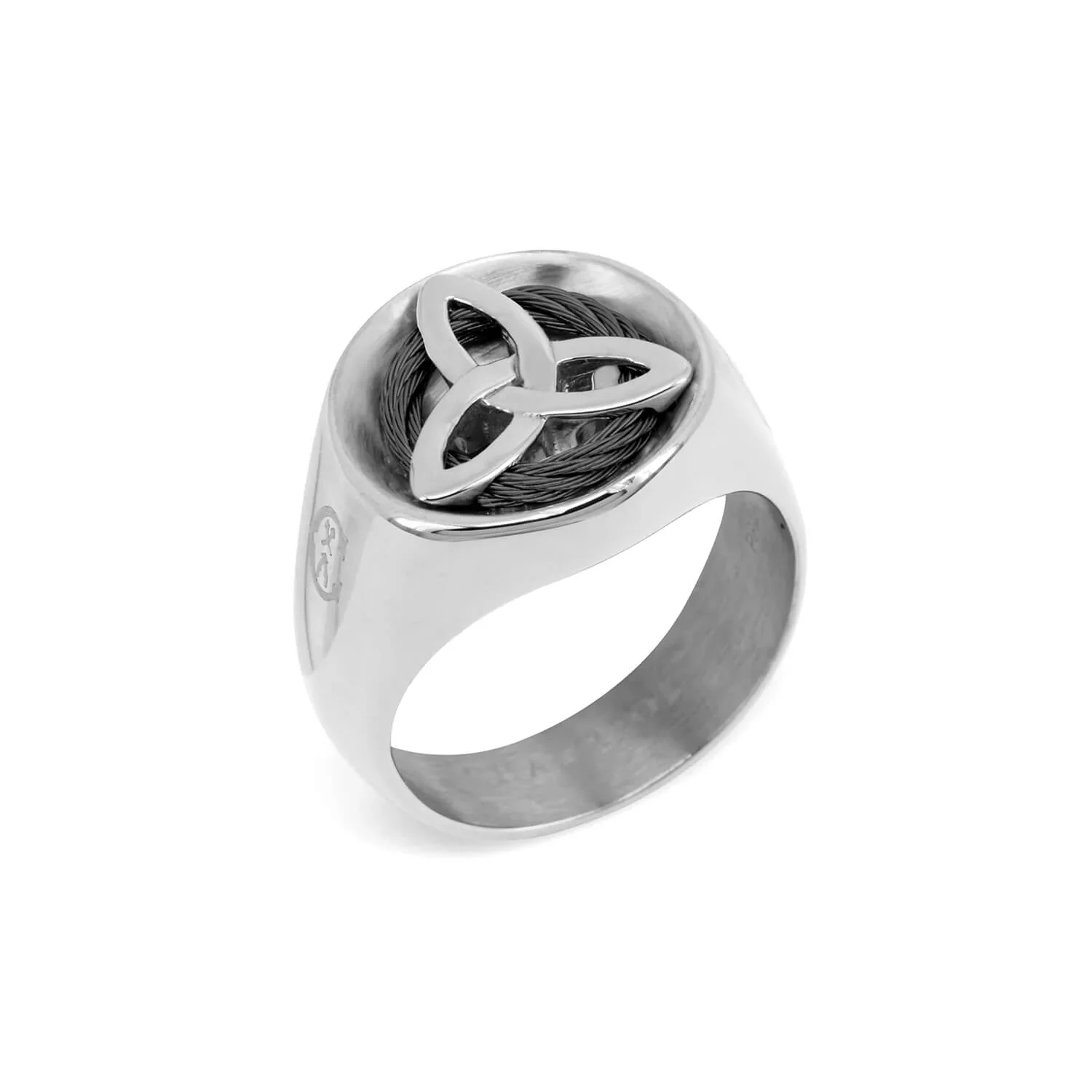Celtic® Triquetra Signet Ring - Image 2