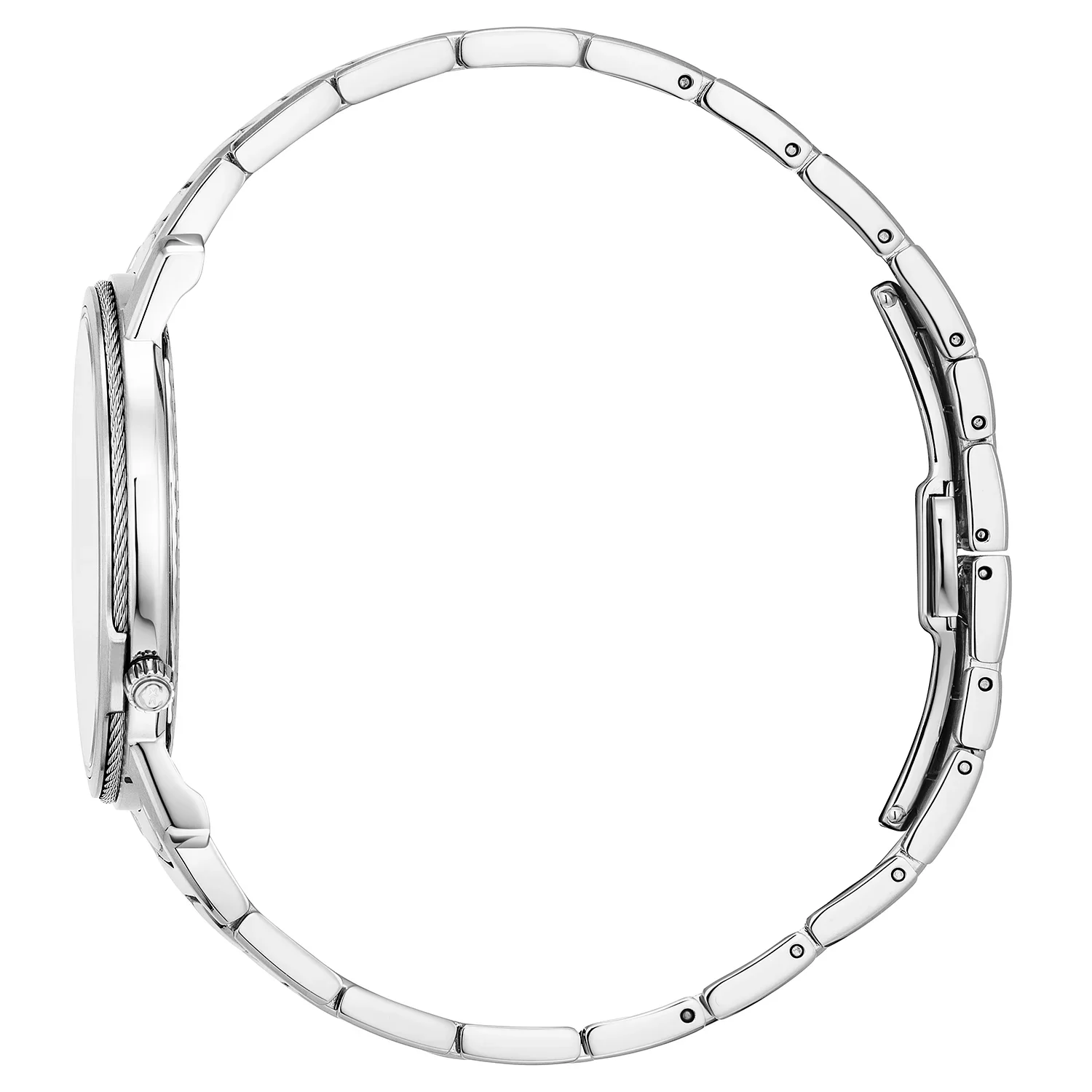 CELTIC® LEGACY, 40MM, QUARTZ CALIBRE, STEEL BEZEL, WHITE WITH ROMAN NUMERALS DIAL, STEEL METAL BRACELET - Image 5