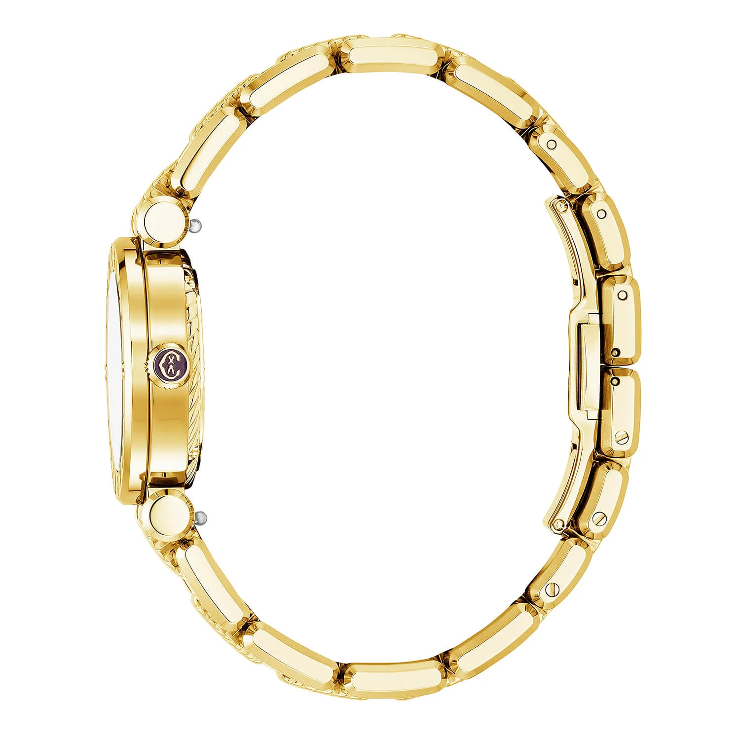 NAVIGATOR CRUISE, 28MM, QUARTZ CALIBRE, MOTHER-OF-PEARL WITH 12 DIAMONDS DIAL, "CHARRIOL CHARRIOL" BEZEL, STEEL YELLOW GOLD PVD INTERCHANGEABLE BRACELET - Image 3