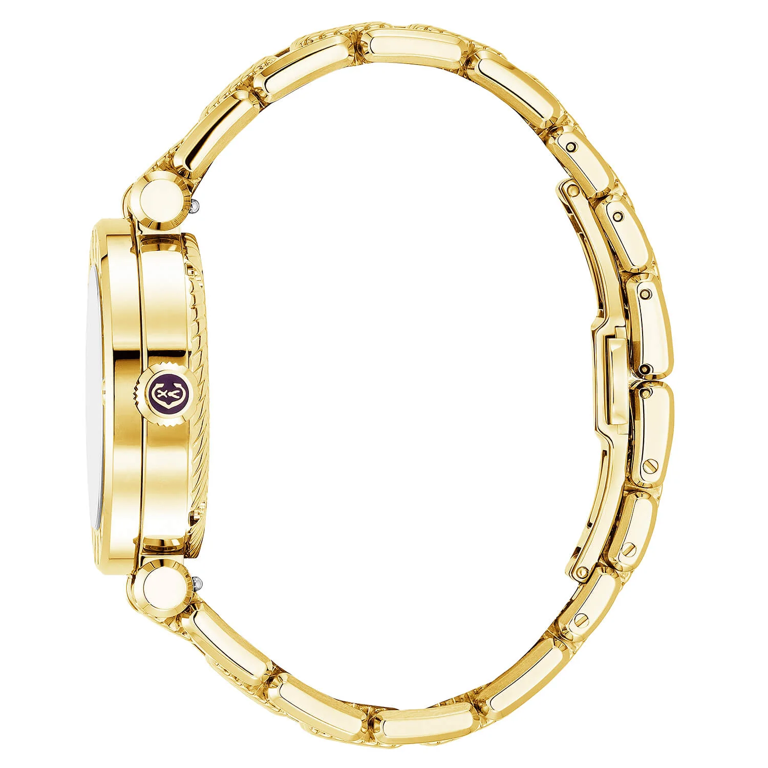 NAVIGATOR CRUISE, 36MM, QUARTZ CALIBRE, MOTHER-OF-PEARL WITH 10 DIAMONDS DIAL, STEEL YELLOW GOLD PVD "CHARRIOL CHARRIOL" BEZEL, STEEL YELLOW GOLD PVD METAL INTERCHANGEABLE BRACELET - Image 3