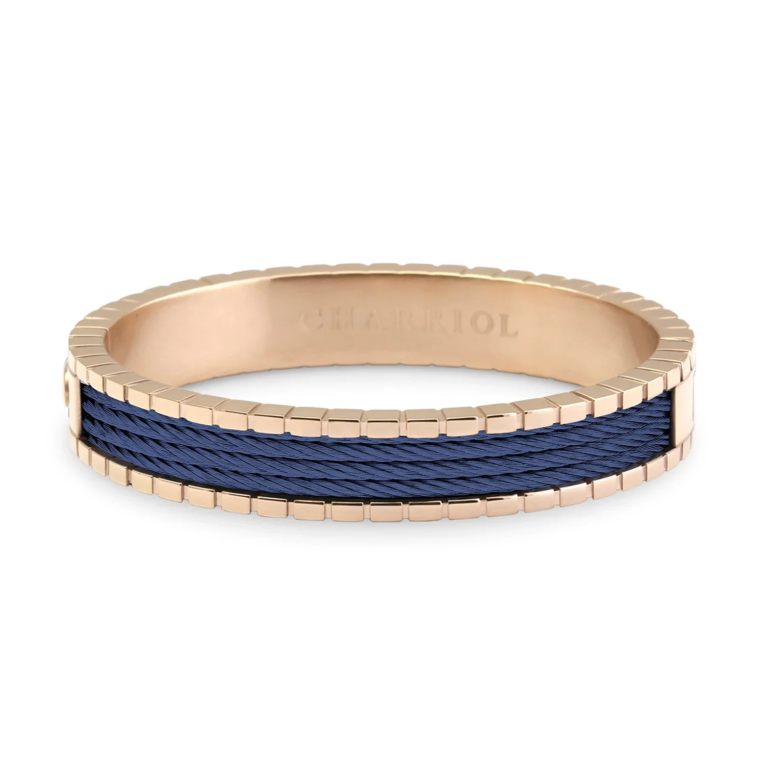 Forever™ Bangle Personalized Rose/Blue - Image 3