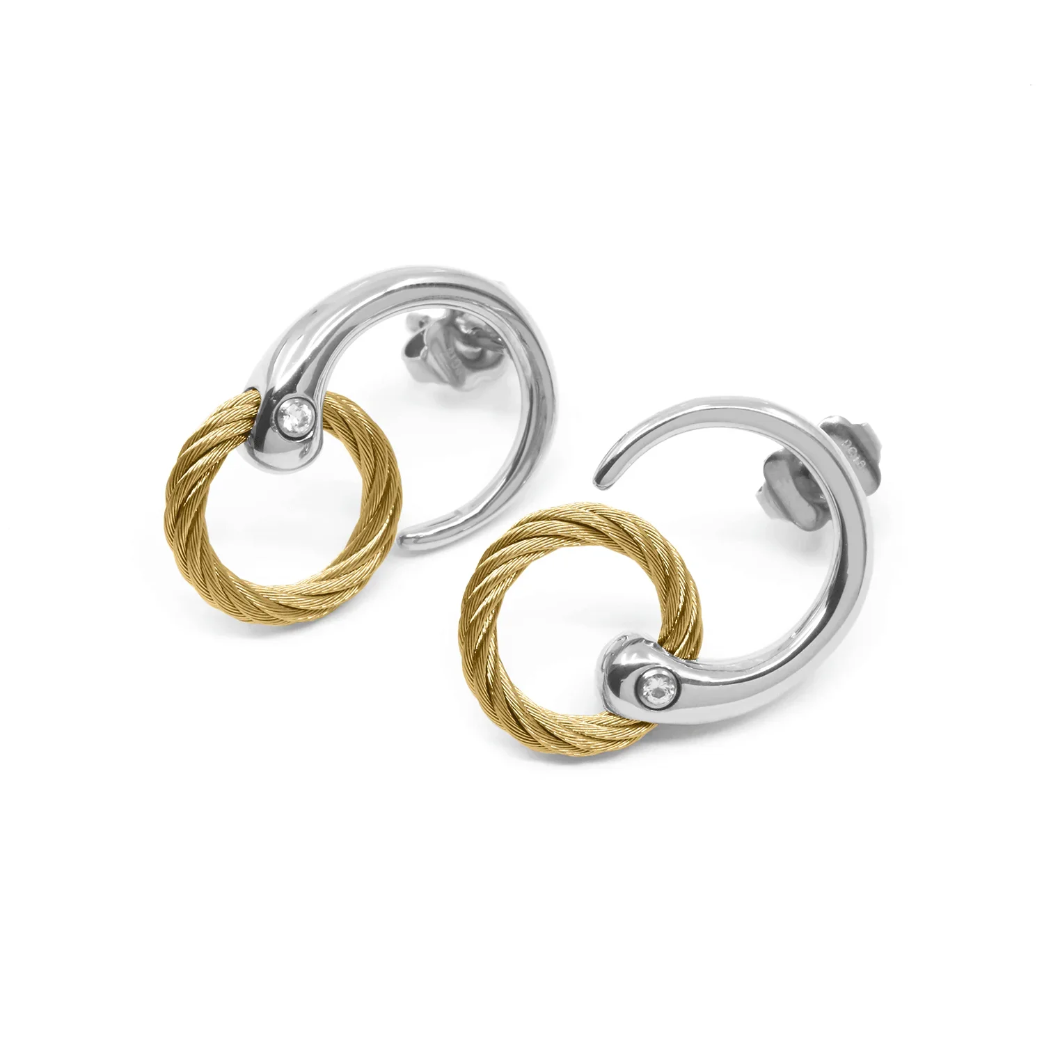 Infinity Zen Round Earrings - Image 10