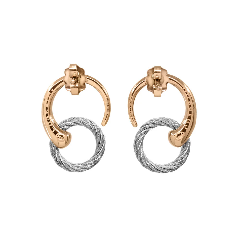 Infinity Zen Round Earrings - Image 3