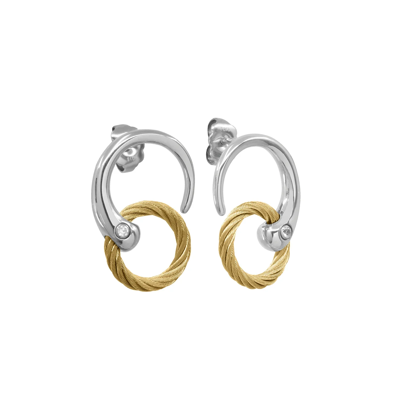 Infinity Zen Round Earrings - Image 9