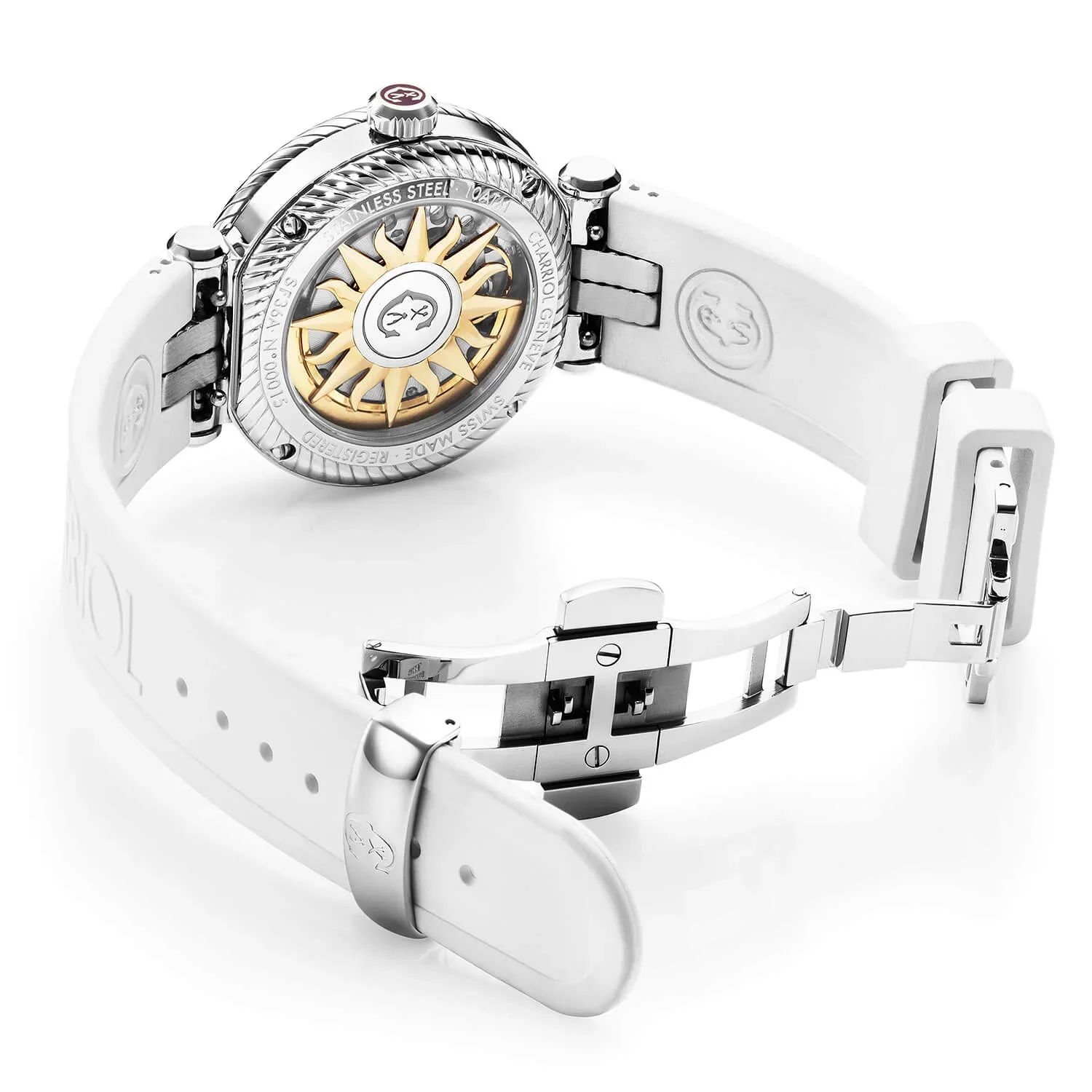 NAVIGATOR SURF, 36MM, AUTOMATIC CALIBRE, WHITE DIAL, WHITE BEZEL, WHITE RUBBER INTERCHANGEABLE BRACELET - Image 2