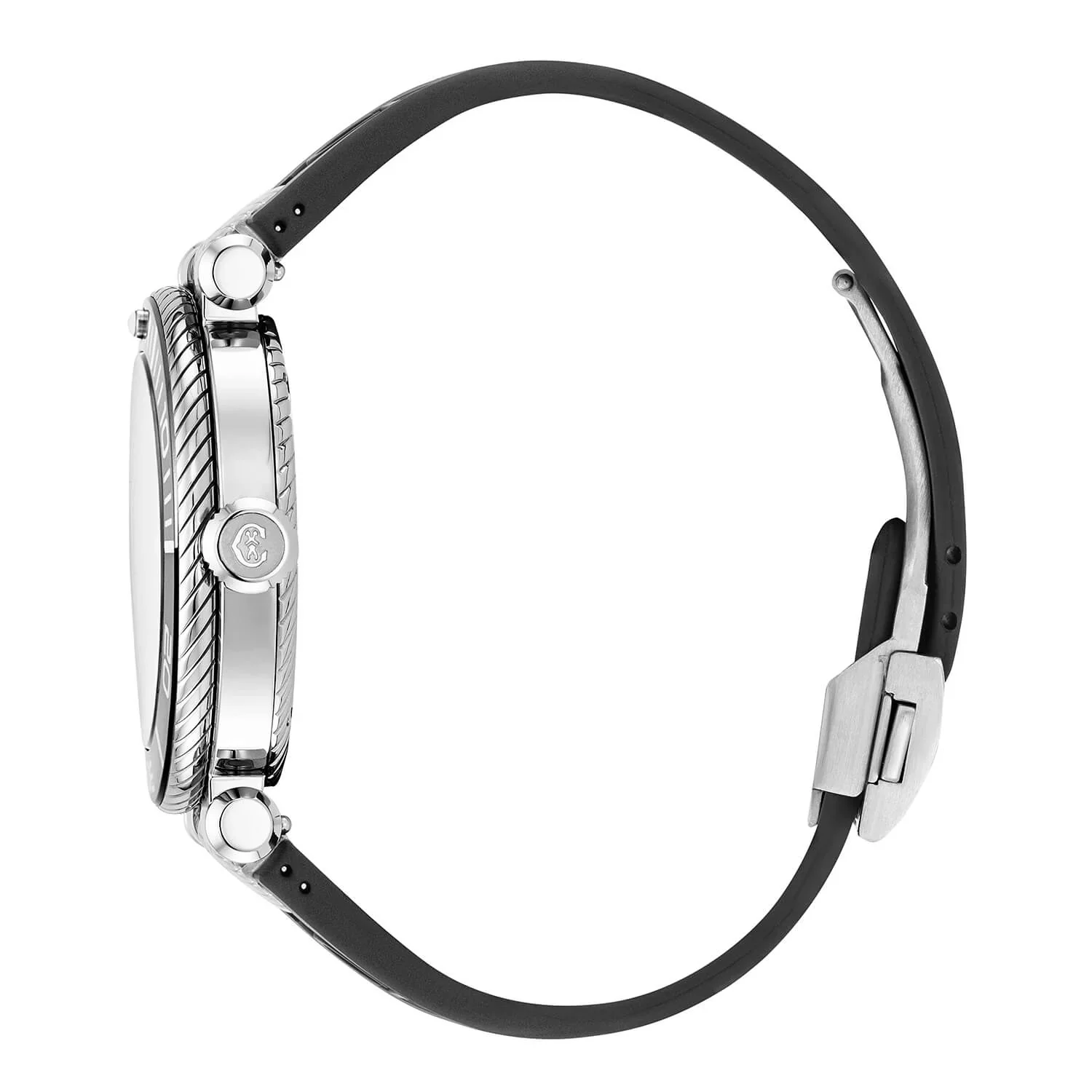 NAVIGATOR SURF, 41MM, AUTOMATIC CALIBRE, BLACK AND SILVER LUMINOVA DIAL, BLACK AND SILVER UNIDIRECTIONAL BEZEL, BLACK RUBBER INTERCHANGEABLE BRACELET - Image 3