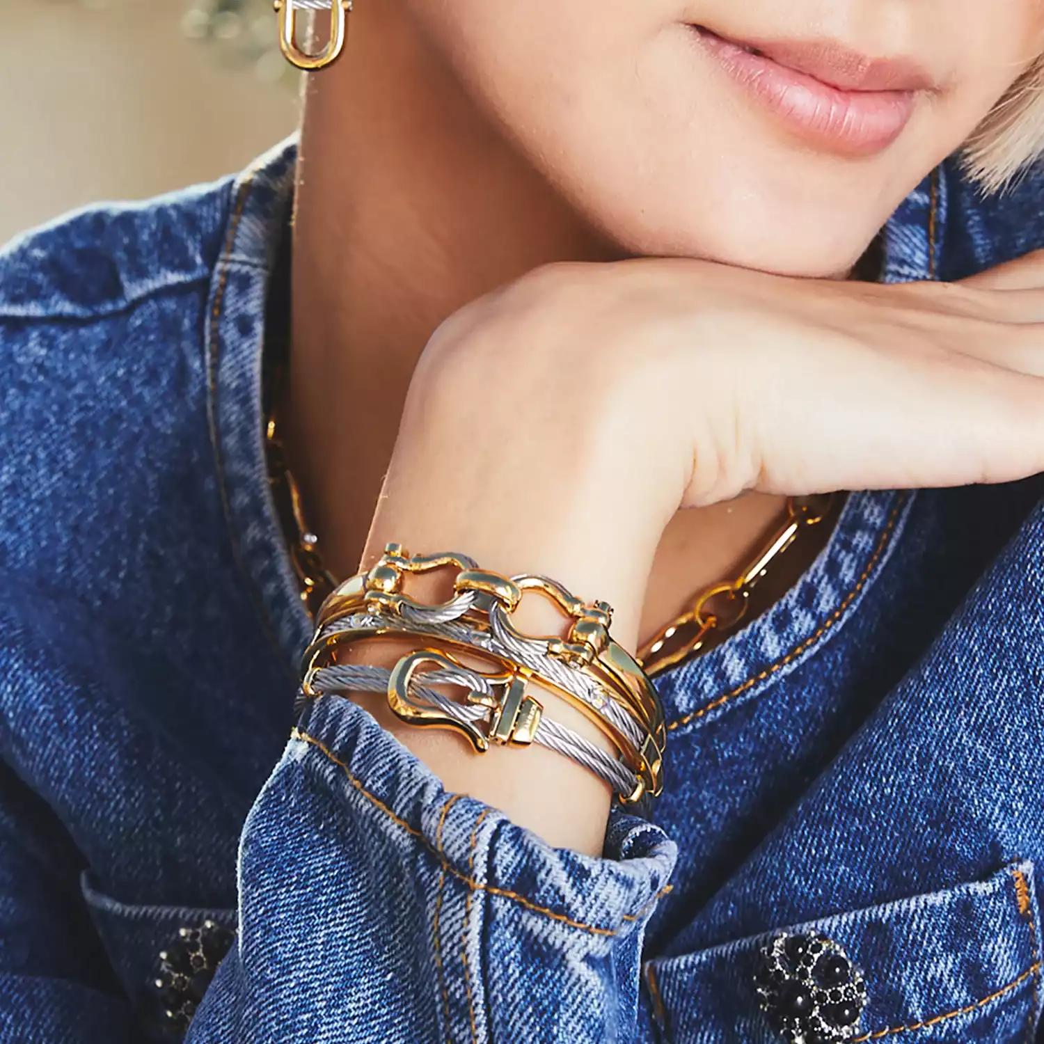 St. Tropez® Mariner Shackle Bangle - Image 8