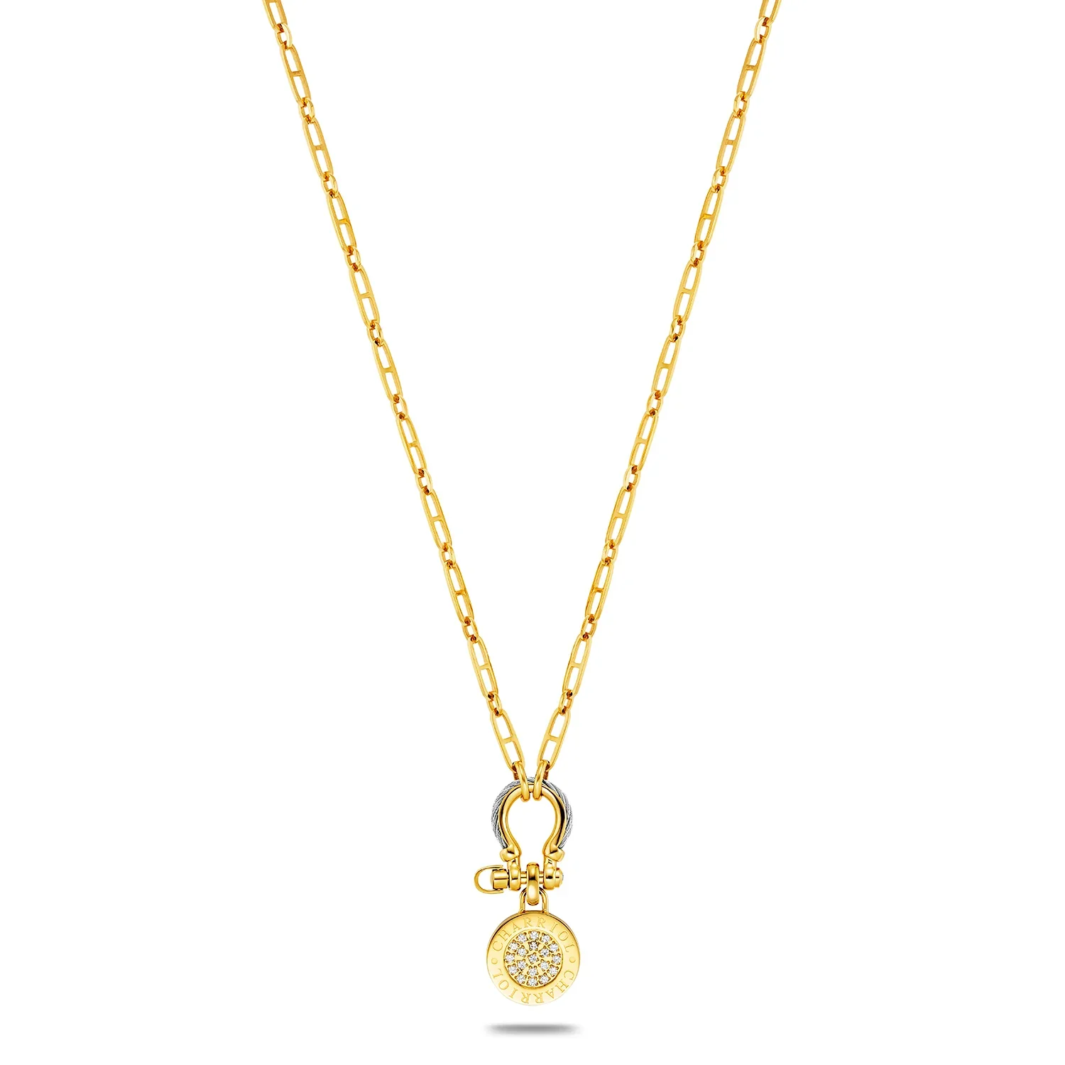 St. Tropez® Mariner Shackle & Coin Necklace - Image 4