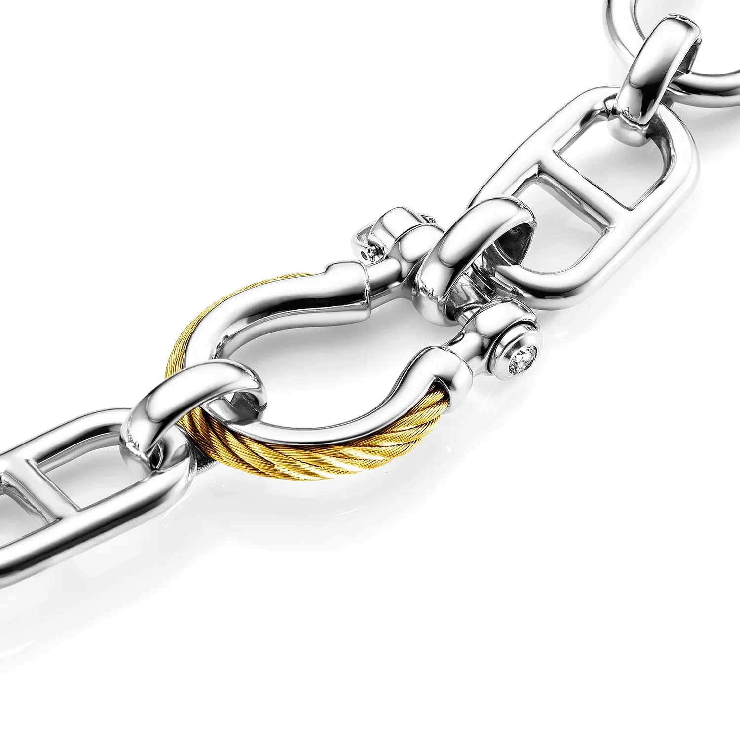 St. Tropez® Mariner Shackle Necklace - Image 4